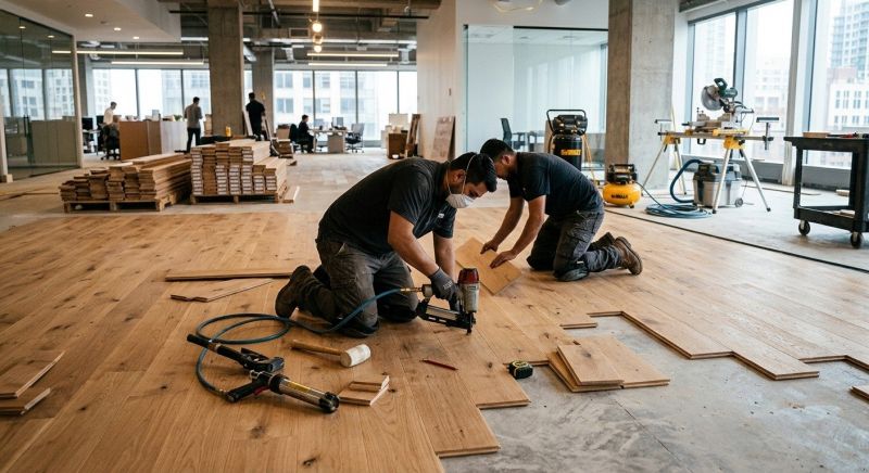 Commercial Hardwood Service in Santa Clara County, CA