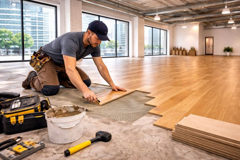 Commercial Hardwood Service in Santa Clara County, CA