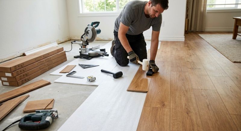 Laminate Floor Installation in Pescadero, CA