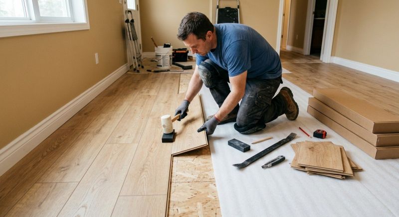 Laminate Floor Installation in San Leandro, CA