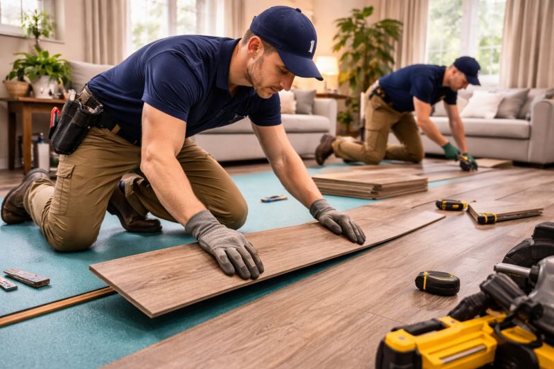 Laminate Floor Replacement in Cupertino, CA