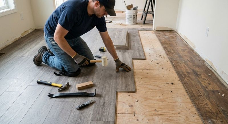 Laminate Floor Replacement in Dublin, CA