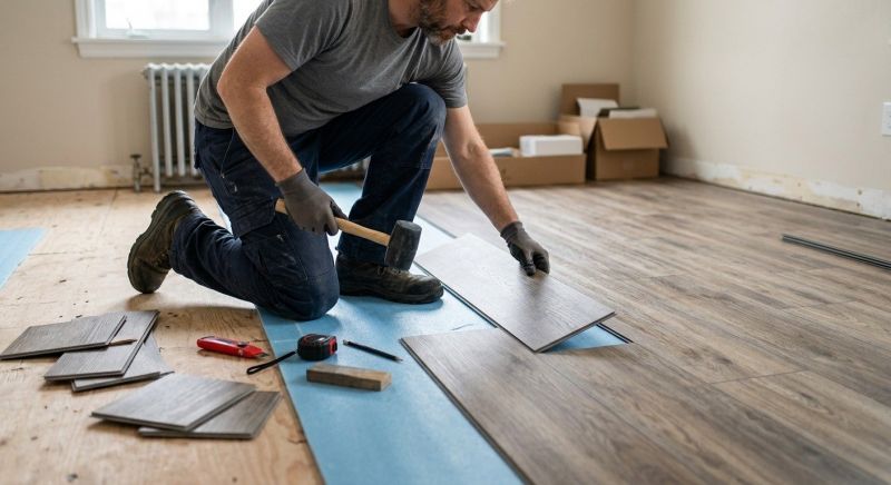 Linoleum Floor Installation in Half Moon Bay, CA