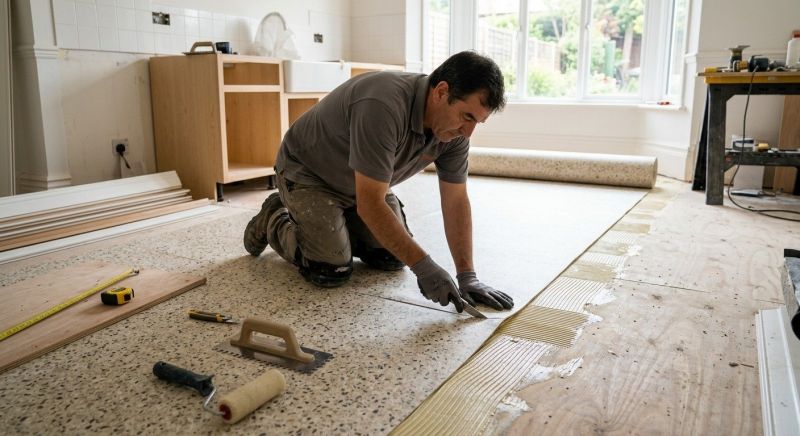 Linoleum Floor Installation in Los Altos, CA