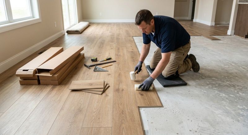 Lvt Flooring Installation in Burlingame, CA