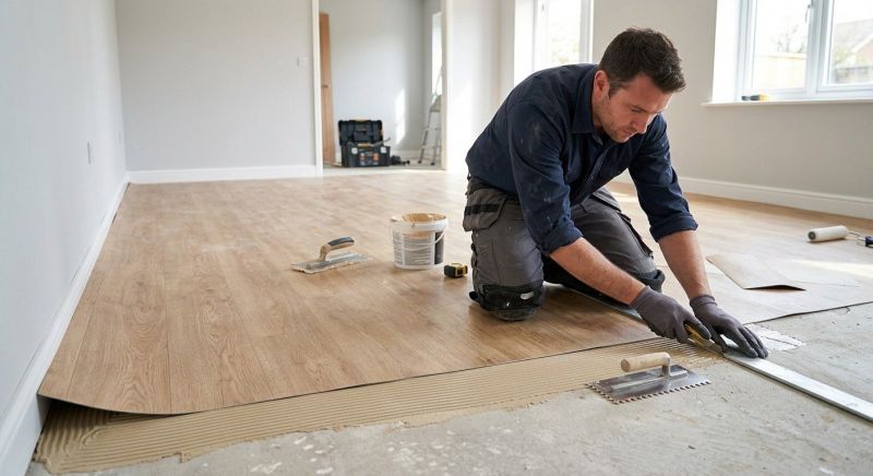 Sheet Vinyl Installation in Los Gatos, CA