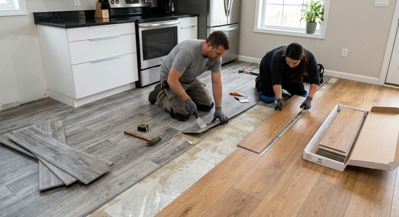 Vinyl Floor Replacement in Sunnyvale, CA